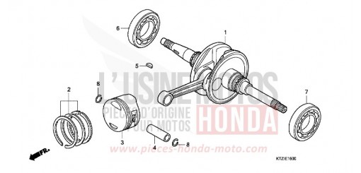 VILEBREQUIN/PISTON PES1259 de 2009